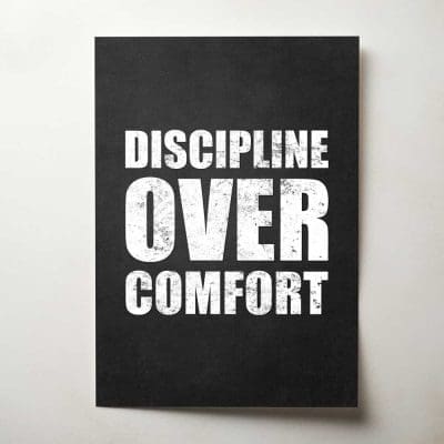 Discipline Over Comfort Thumbnail